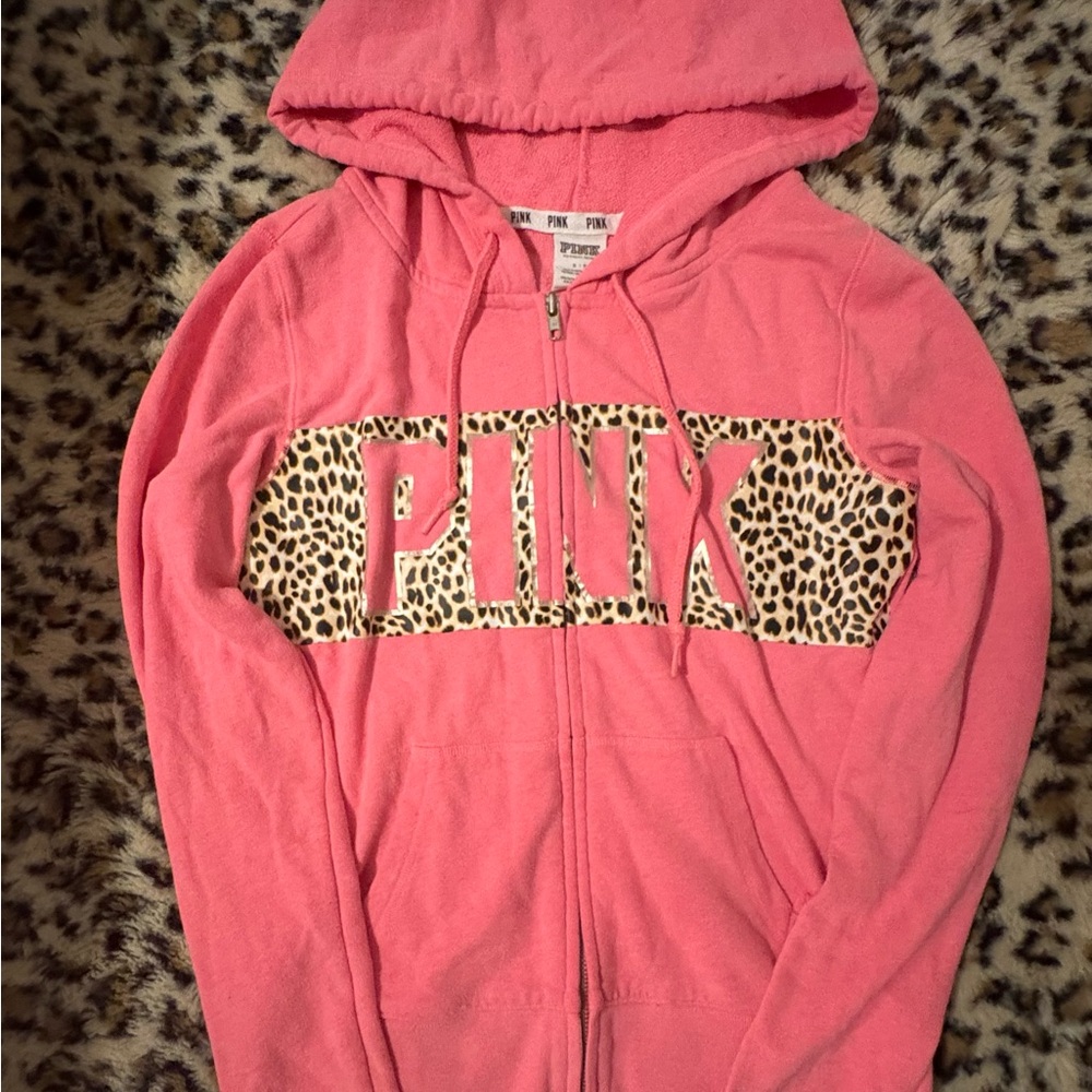 Victoria's Secret Pink Zip-Up Hoodie